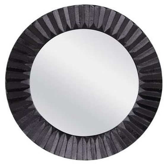 Miroir en fonte plissé