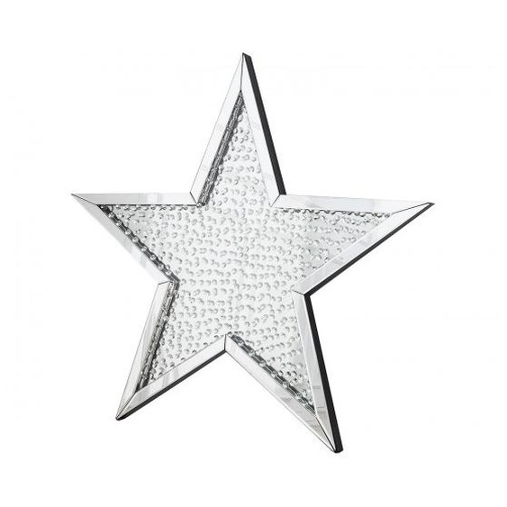 Miroir étoile design avec strass - Matera