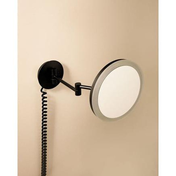 Miroir Grossissant Noir Essentials