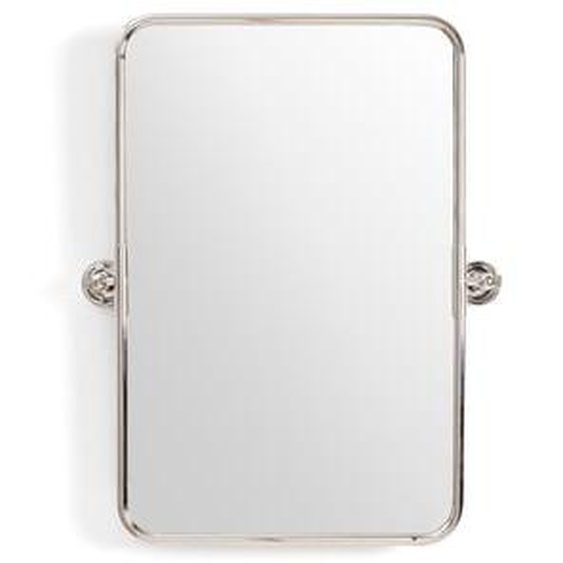 Miroir inclinable chromé H75,5cm Cassandre