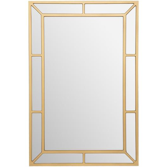 Miroir Isia, bois, doré, 70x105 cm