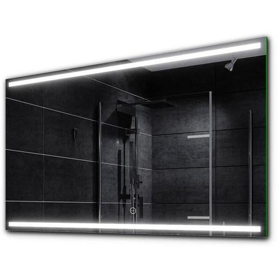 Miroir LED Alasta Denver 120x100 cm - Interrupteur Tactile
