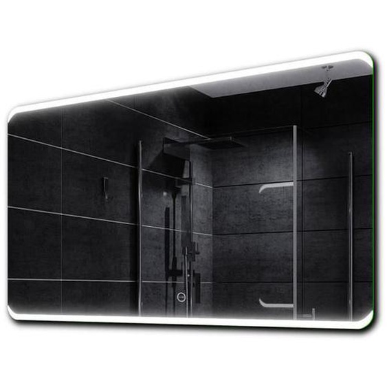 Miroir LED avec Interrupteur Tactile ALASTA Modena 140x100 cm