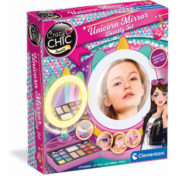 Miroir Maquillage Lumineux Multicolore
