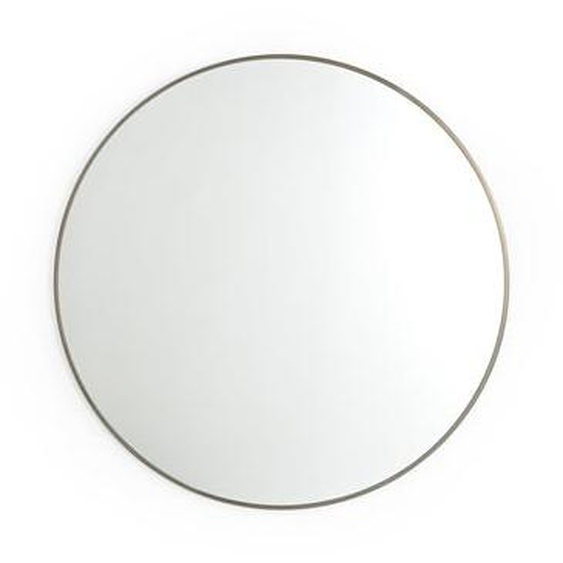Miroir métal acier laiton vieilli Ø100 cm Caligone