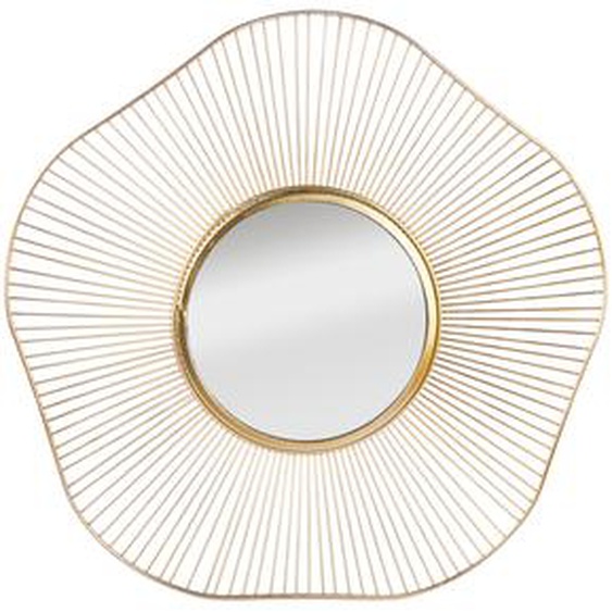 PRIX FOUS miroir métal doré diam 43cm