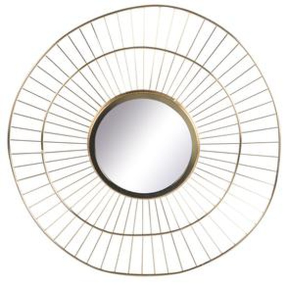 PRIX FOUS Miroir métal doré diam 46cm