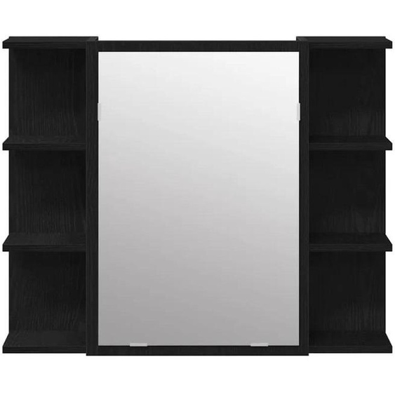 Miroir - Miroir de maquillage portable carré - 15 cm - Tissu - Design moderne - Vert militaire