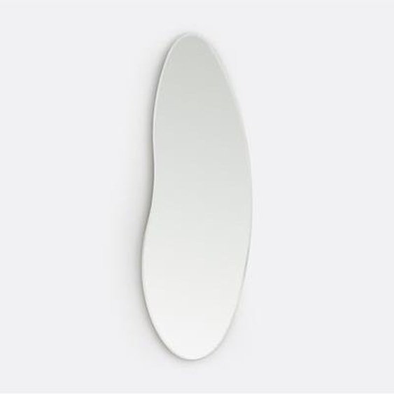 Miroir organique biseauté 150 x 50 cm, Biface
