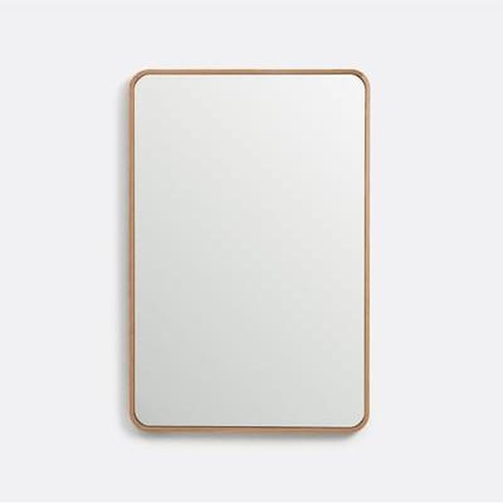 Miroir plaqué chêne, 60x90 cm, Iodus