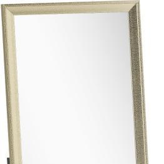 Miroir pleine longueur Fortuna Lai, placement flexible, 160 x 50 cm, couleur or