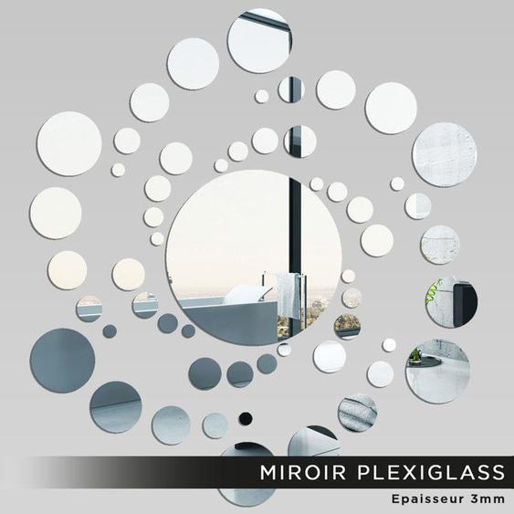 Miroir Plexiglass - Ronds 3617689978871 - 100x112 cm