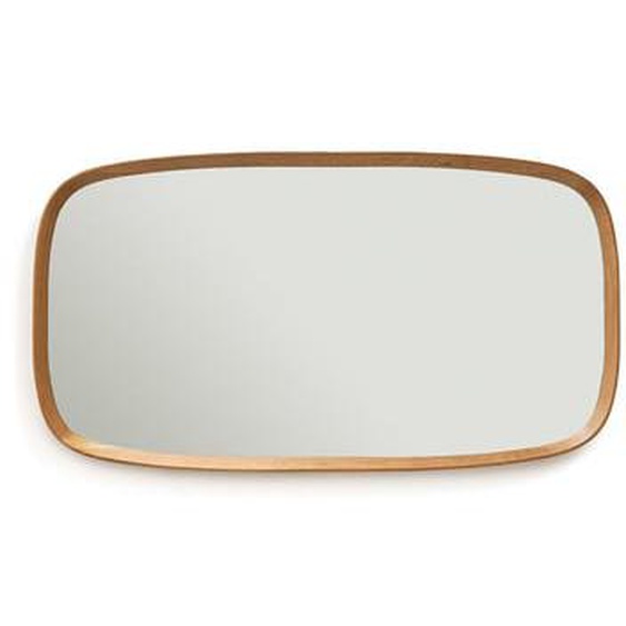 Miroir rectangulaire chêne massif, H110cm, Orion