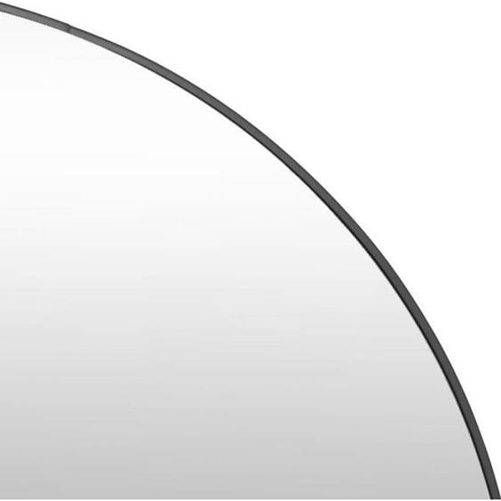 Miroir Alice en bois & métal D110cm noir - Noir - Atmosphera createur dinterieur