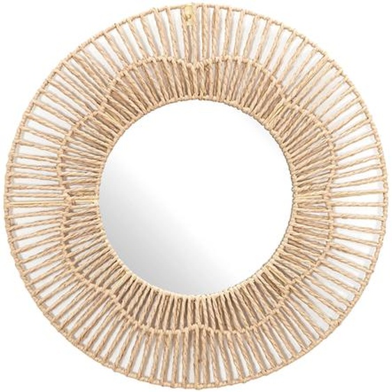 Miroir rond en corde  -