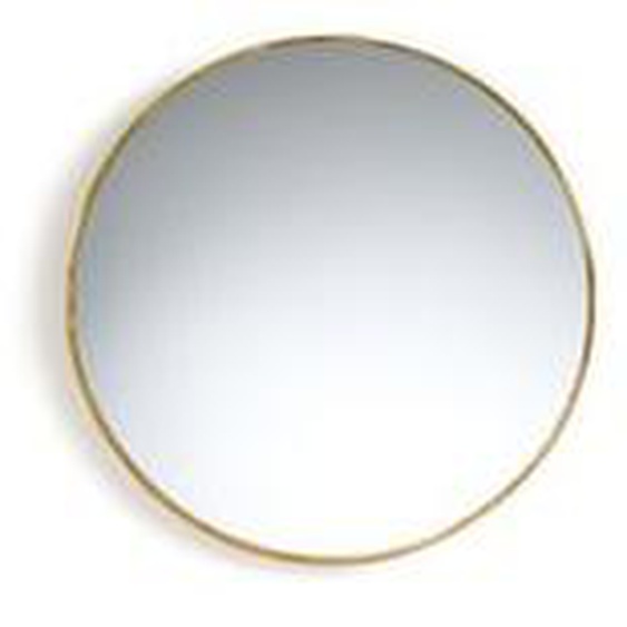 Miroir rond en métal Ø25 cm, Uyova