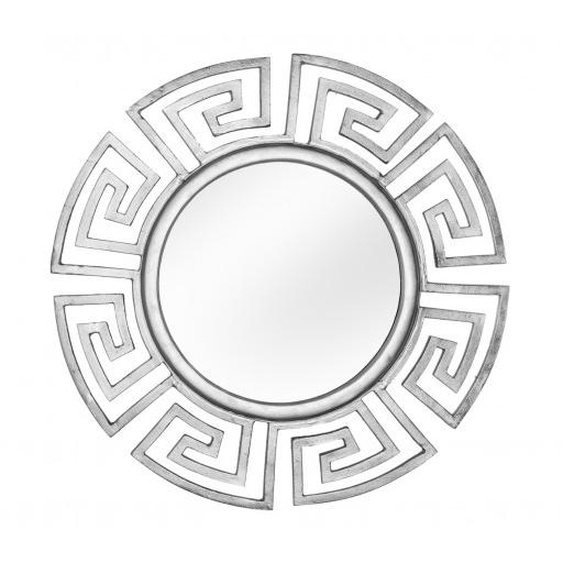 Miroir rond moderne à motifs - Rima