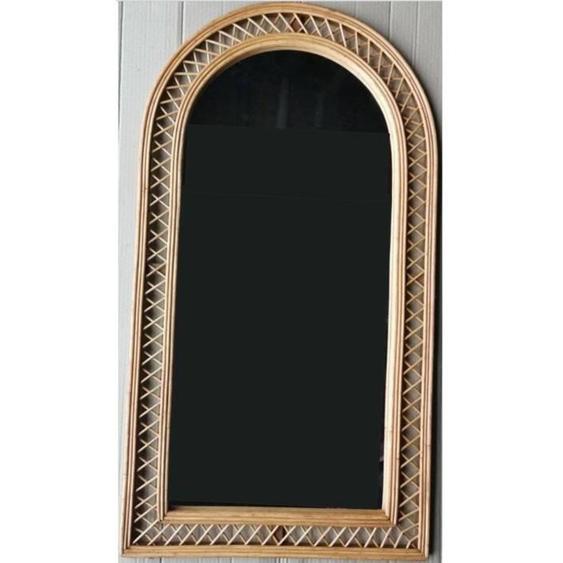 Miroir - ATMOSPHERA - Anahi 87x47 - Rotin - Rectangulaire - Intérieur