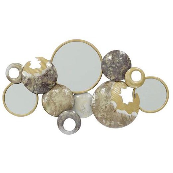 Miroir - SIGNES GRIMALT - Signes Grimalt by Sigris - Jaune - Rond - Adulte - Mixte - Vintage