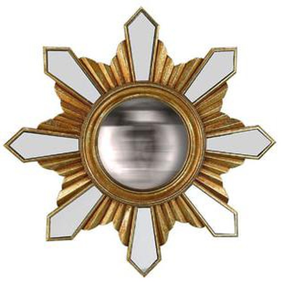 Miroir soleil rond convexe 35cm