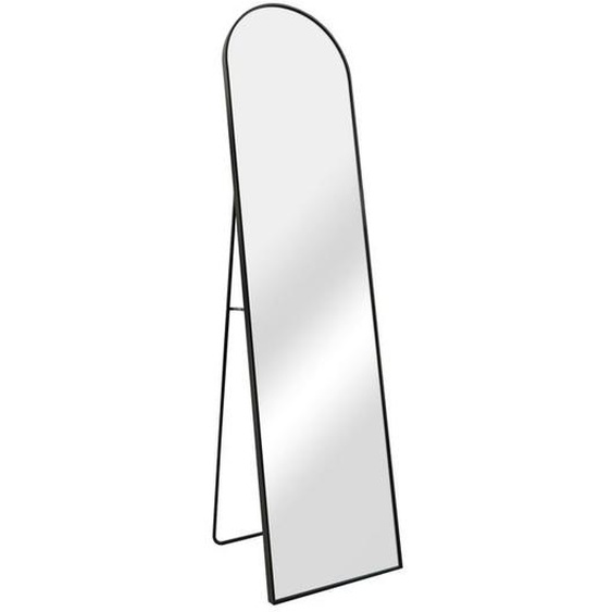Miroir sur pied psyche inclinable 160 x 40 cm noir