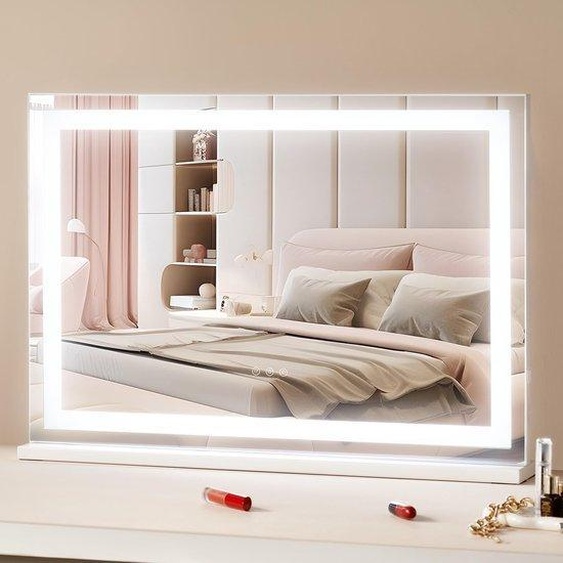 Miroirs de maquillage élégants Azomor avec éclairage LED ettactile intuitive