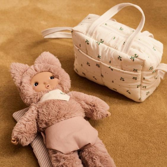 Misa Cleo peluche poupon chat rose