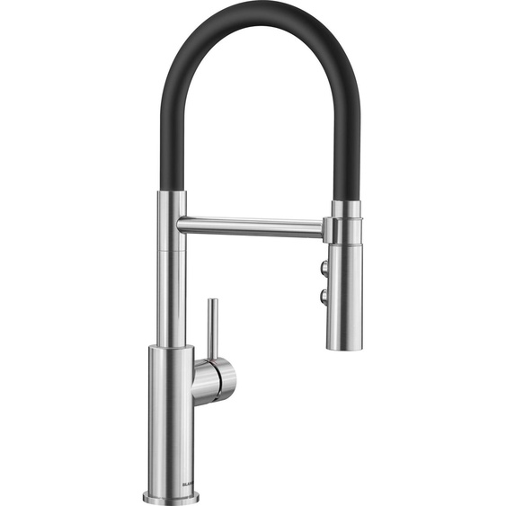 Mitigeur avec douchette inox - Blanco - 525792 -