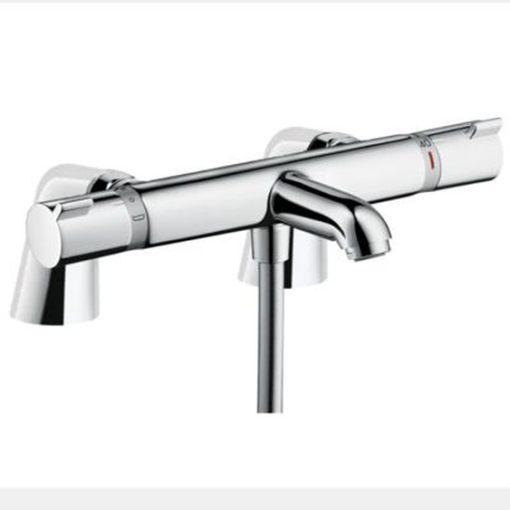 Mitigeur baignoire thermostatique Ecostat Comfort chromé avec colonnettes