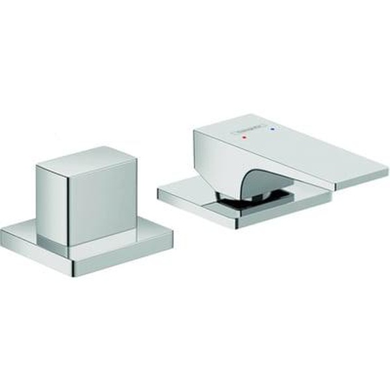 Mitigeur bain douche 2 sorties poignée manette Metropol chromé