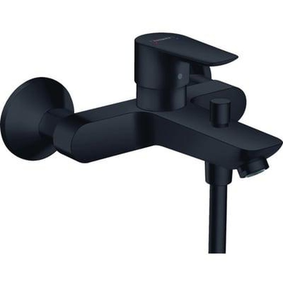 Mitigeur bain douche mécanique Talis E noir chromé brossé