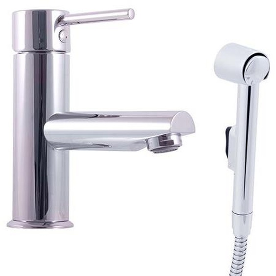 Mitigeur bidet SEINA avec douchette en laiton chromé