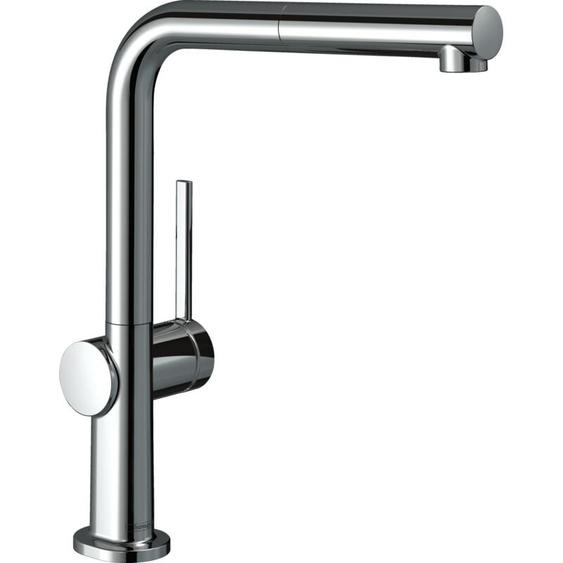 Hansgrohe - M54 - Mitigeur dévier Talis avec bec extractible, chrome 72808000