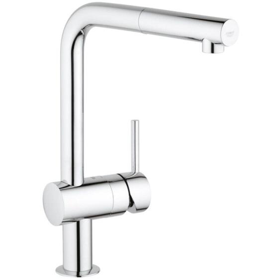 Mitigeur de cuisine Grohe Minta - Rotation 360° et douchette extractible