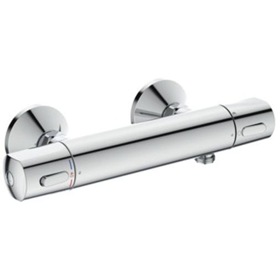 Mitigeur de douche thermostatique mural OLYOS C3 en laiton chromé IDEAL STANDARD D0561AA