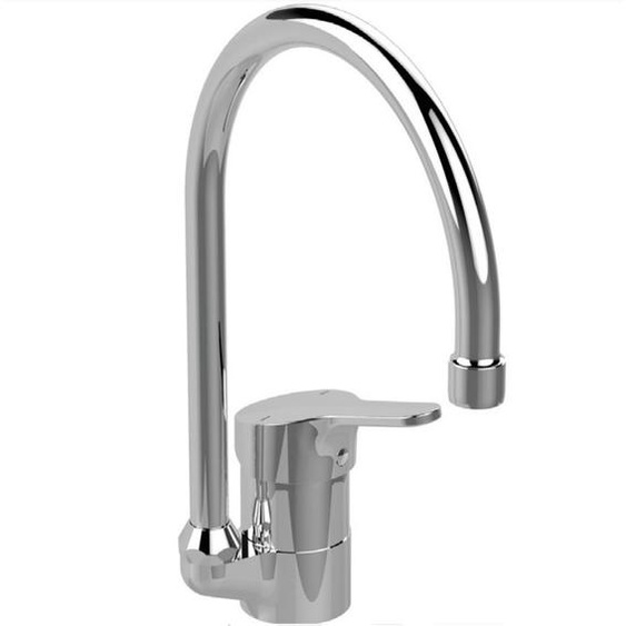 Mitigeur évier OLYOS monotrou bec tube orientable PORCHER D1193AA