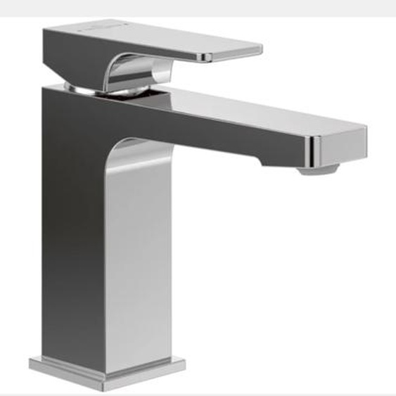 Mitigeur lavabo  Architectura Square avec tirette Chrome