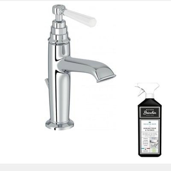 Mitigeur lavabo Cléo 1889 chrome + nettoyant Briochin