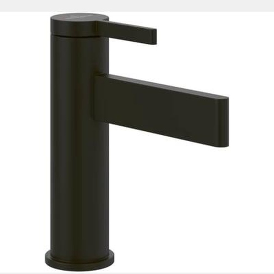 Mitigeur lavabo droit  Dawn sans tirette Noir mat
