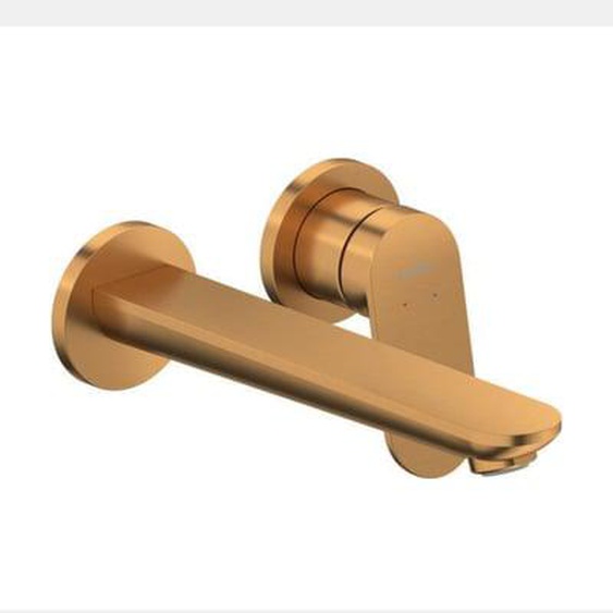 Mitigeur lavabo encastré Wave bronze brossé