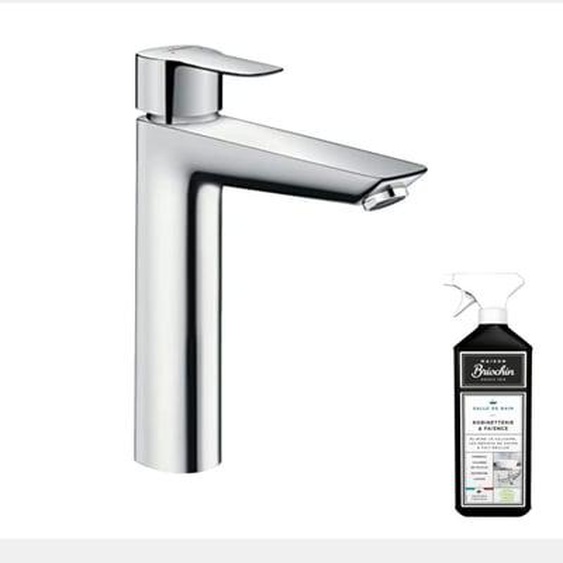 Mitigeur lavabo haut Aleo+ sans vidage + nettoyant Briochin