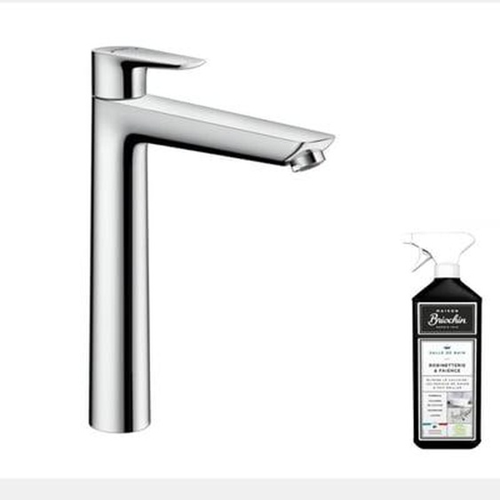 Mitigeur lavabo haut Talis E 240 - Taille L + nettoyant Briochin