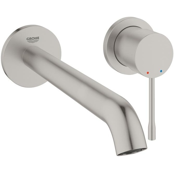 Mitigeur lavabo mural Essence 2 trous taille L GROHE 29193DC1