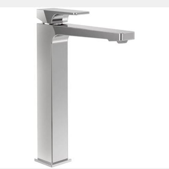 Mitigeur lavabo surélevé  Architectura Square avec vidage Push Open Chrome