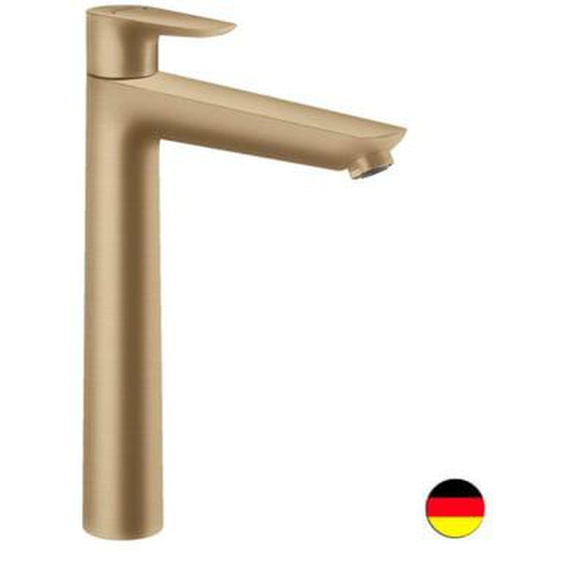 Mitigeur lavabo Talis E 240, avec tirette et vidage bronze brossé