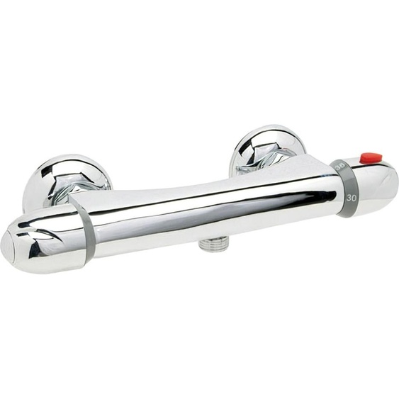 Mitigeur monocommande Wolfpack Série Flow douche avec thermostat.