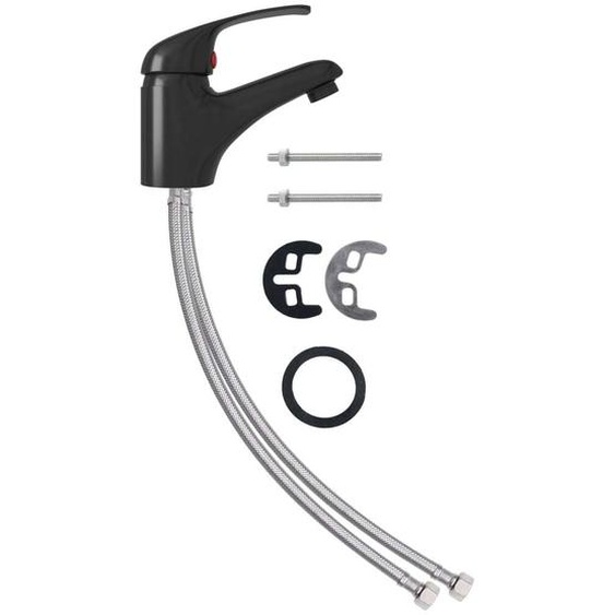 Mitigeur noir 13x10 cm