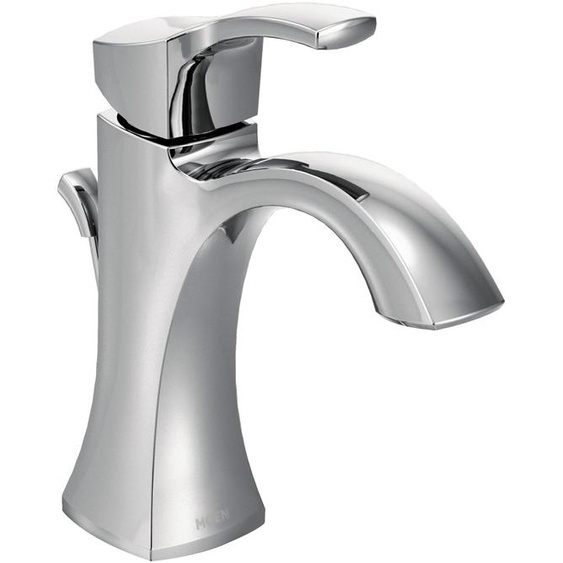 Mitigeur pour lavabo, arc haut, chrome, 1 trou