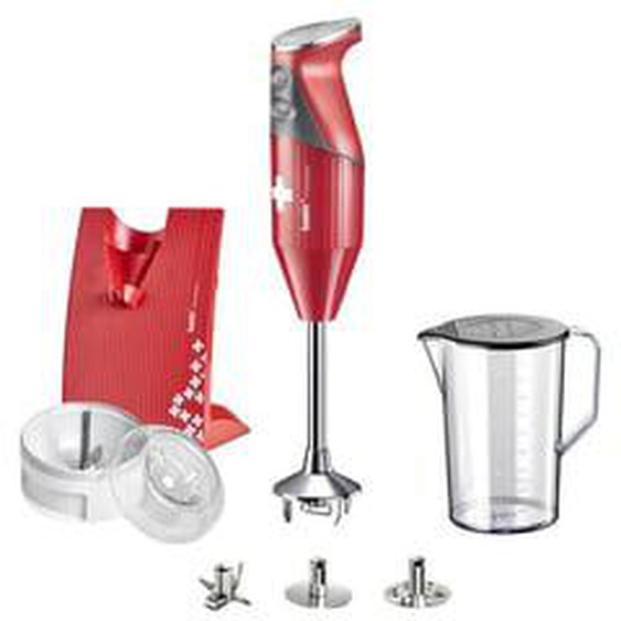 Mixeur M200 SwissLine rouge/croix Suisse