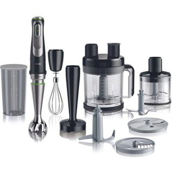 Mixeur MQ9187XLI MultiQuick 9 noir et gris 8 accessoires